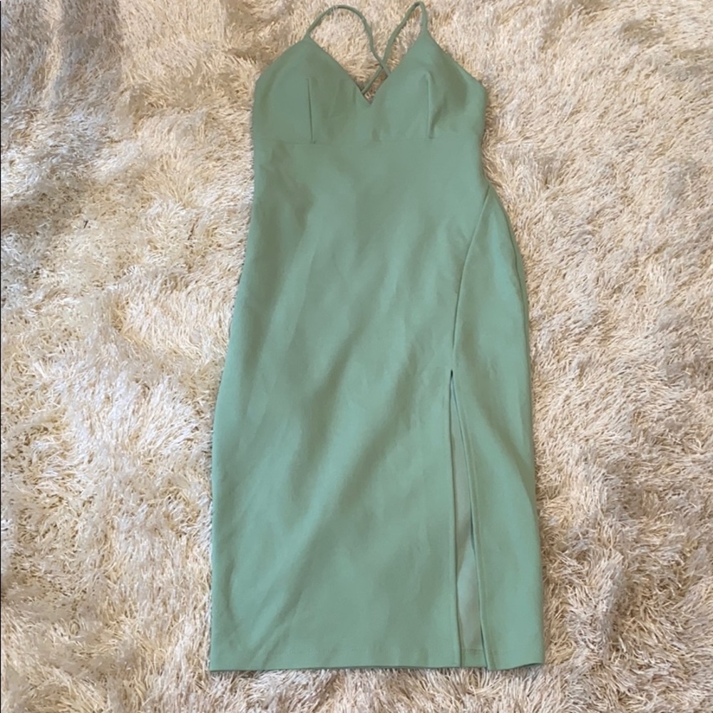 Mint Green Dress